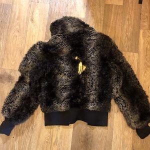 Baby Phat Faux Fur Coat Ladies